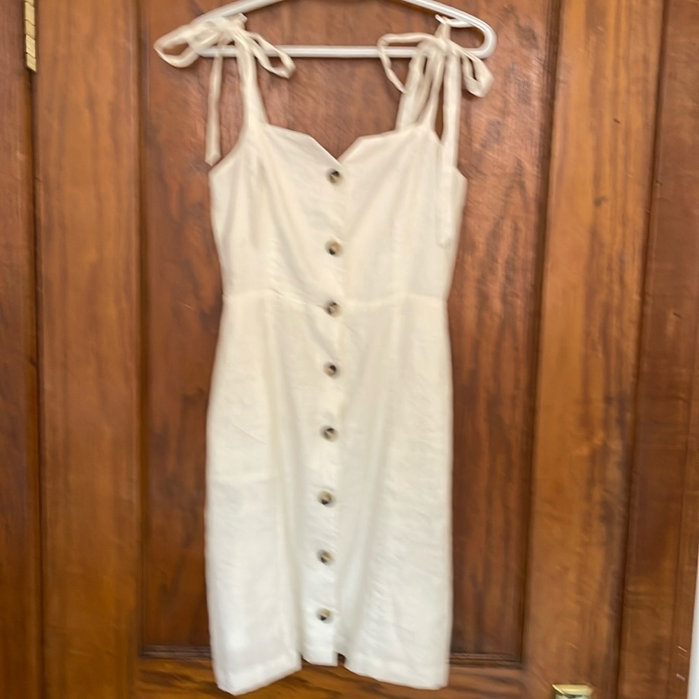WILFRED Linen Summer Dress (M)